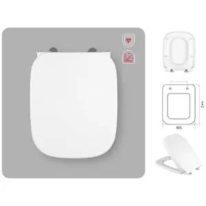 Obrazek Deska sedesowa Soft Close Debflow Deba