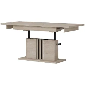 Obrazek Ławostół rozkładany Mati La13 Dąb Crem/Czarny