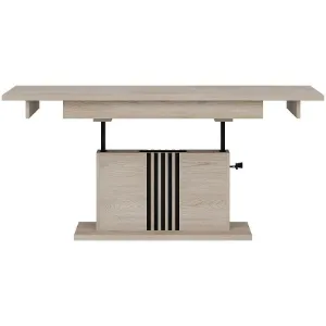 Obrazek Ławostół rozkładany Mati La13 Dąb Crem/Czarny