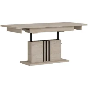 Obrazek Ławostół rozkładany Mati La13 Dąb Crem/Czarny