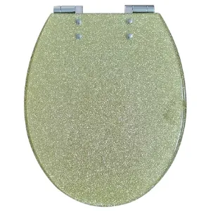 Obrazek Deska sedesowa Gold Glitter