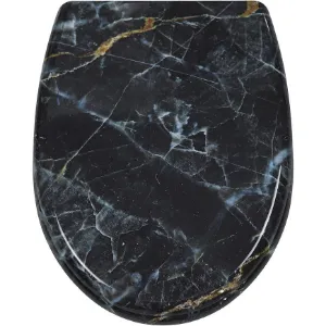 Obrazek Deska sedesowa duropalst black marmur