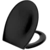 Obrazek Deska sedesowa WC Amigo czarna wolnoopadająca