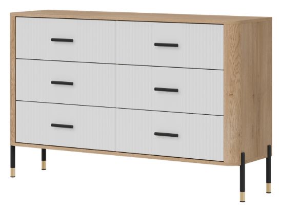 Obrazek Komoda z szufladami Dante DT04 biały