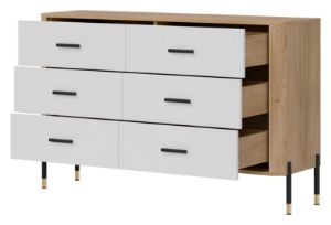 Obrazek Komoda z szufladami Dante DT04 biały