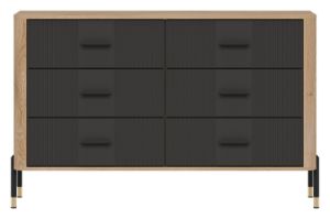 Obrazek Komoda z szufladami Dante DT04 antracyt