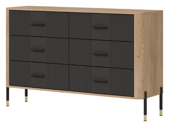 Obrazek Komoda z szufladami Dante DT04 antracyt