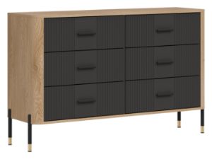 Obrazek Komoda z szufladami Dante DT04 antracyt