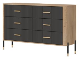Obrazek Komoda z szufladami Dante DT04 antracyt