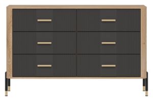 Obrazek Komoda z szufladami Dante DT04 antracyt