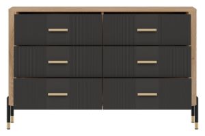 Obrazek Komoda z szufladami Dante DT04 antracyt