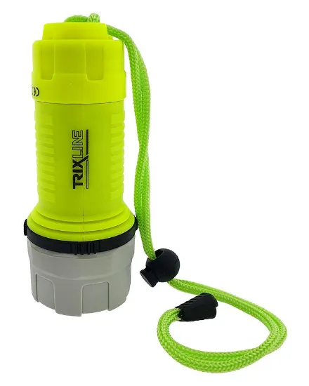 Obrazek Latarka ręczna TR 345 wodoodporna IP65 na baterie 3XAA