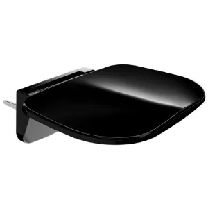 Obrazek Siedzisko prysznicowe składane Mersan Premium Line czarne