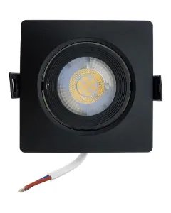 Obrazek Oprawa TR 426 7W czarny mat kwadrat