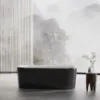Obrazek Wanna wolnostojąca Lux Black 170x80x58