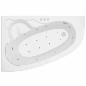 Obrazek Wanna z hydromasażem Timor 150/100 L 8DW+8DP sterowanie pneumatyczne