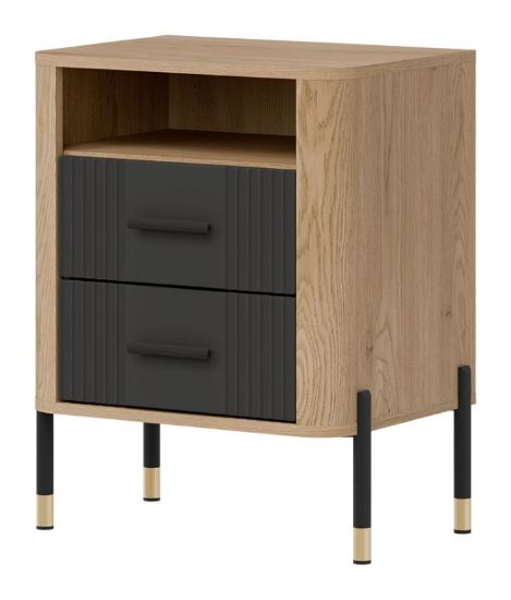 Obrazek Szafka nocna Dante DT 22 antracyt