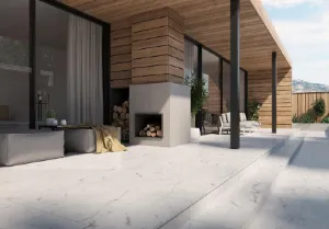 Obrazek Stopnica Peldano Marble Cararra Bianco 33/119.7