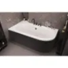 Obrazek Obudowa wanny Avita 160/75 L/P czarna