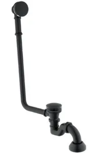 Obrazek Syfon Klik-Klak z przelewem czarny Otylia