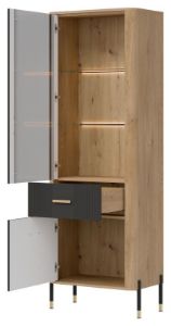 Obrazek Witryna L/P Dante DT13 antracyt