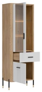 Obrazek Witryna L/P Dante DT13 biały