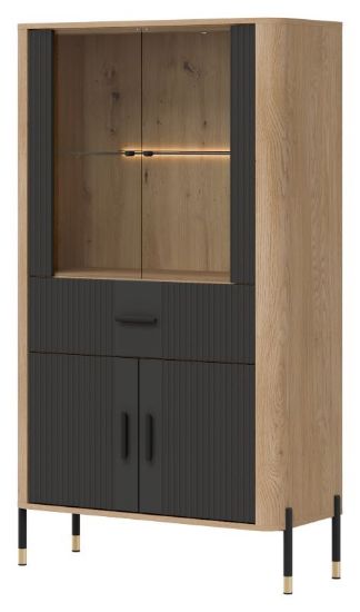 Obrazek Witryna niska Dante DT12 antracyt