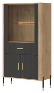 Obrazek Witryna niska Dante DT12 antracyt