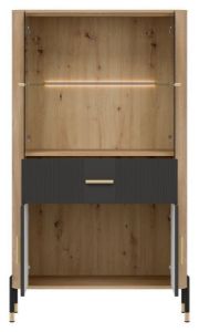 Obrazek Witryna niska Dante DT12 antracyt