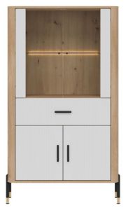 Obrazek Witryna niska Dante DT12 biały