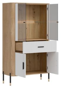 Obrazek Witryna niska Dante DT12 biały