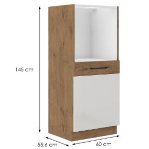 Obrazek Szafka kuchenna Vigo biały HG 60DP-145 1F BB