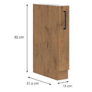 Obrazek Szafka kuchenna Vigo biały HG 15d Cargo Bb