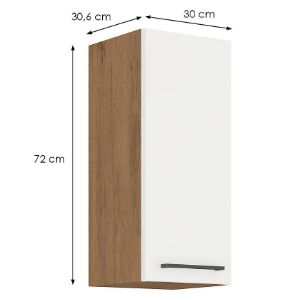 Obrazek Szafka kuchenna Vigo biały HG 30g-72 1f