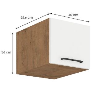 Obrazek Szafka kuchenna Vigo biały HG 40 Nagu-36 1f