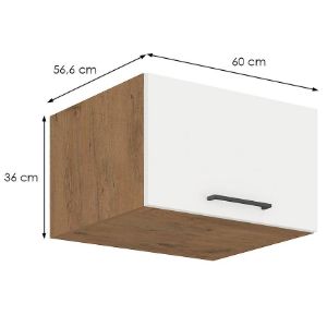 Obrazek Szafka kuchenna Vigo biały HG 60 Nagu-36 1f