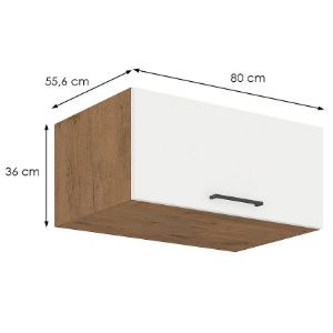 Obrazek Szafka kuchenna Vigo biały HG 80 Nagu-36 1f