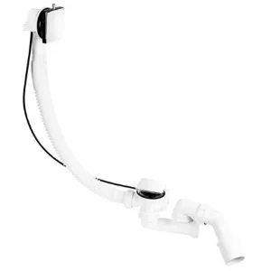 Obrazek Syfon wannowy automatyczny – korek zamykający kwadrat