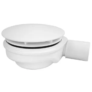 Obrazek Syfon brodzikowy Speed2, fi 90, nakładka abs biała 19224