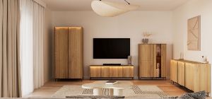 Obrazek Szafa dwudrzwiowa Tivoli TI-01 dąb cremona torro