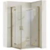 Obrazek Kabina prysznicowa Hugo Rea K6608 80x80x200,5 gold brush