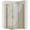 Obrazek Kabina prysznicowa Hugo Rea K6609 90x90x200,5 gold brush