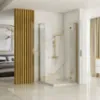 Obrazek Kabina prysznicowa Hugo Rea K6609 90x90x200,5 gold brush