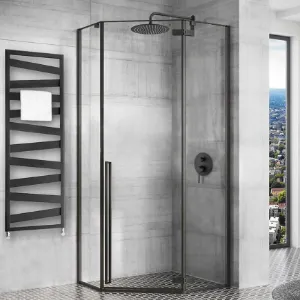 Obrazek Kabina prysznicowa Diamond Rea K6900 80x80x195 black