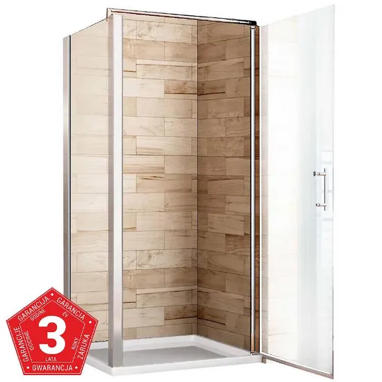 Obrazek Kabina prysznicowa Atena 100x100x190 czyste-chrom
