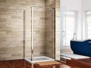 Obrazek Kabina prysznicowa Atena 100x100x190 czyste-chrom