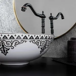 Obrazek Umywalka nablatowa Etno Rea-U7500