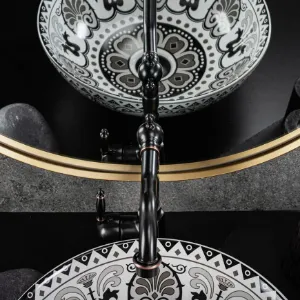 Obrazek Umywalka nablatowa Etno Rea-U7500