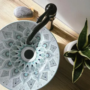 Obrazek Umywalka nablatowa Mandala Rea-U7502