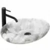 Obrazek Umywalka nablatowa Roxy Stone L. Grey